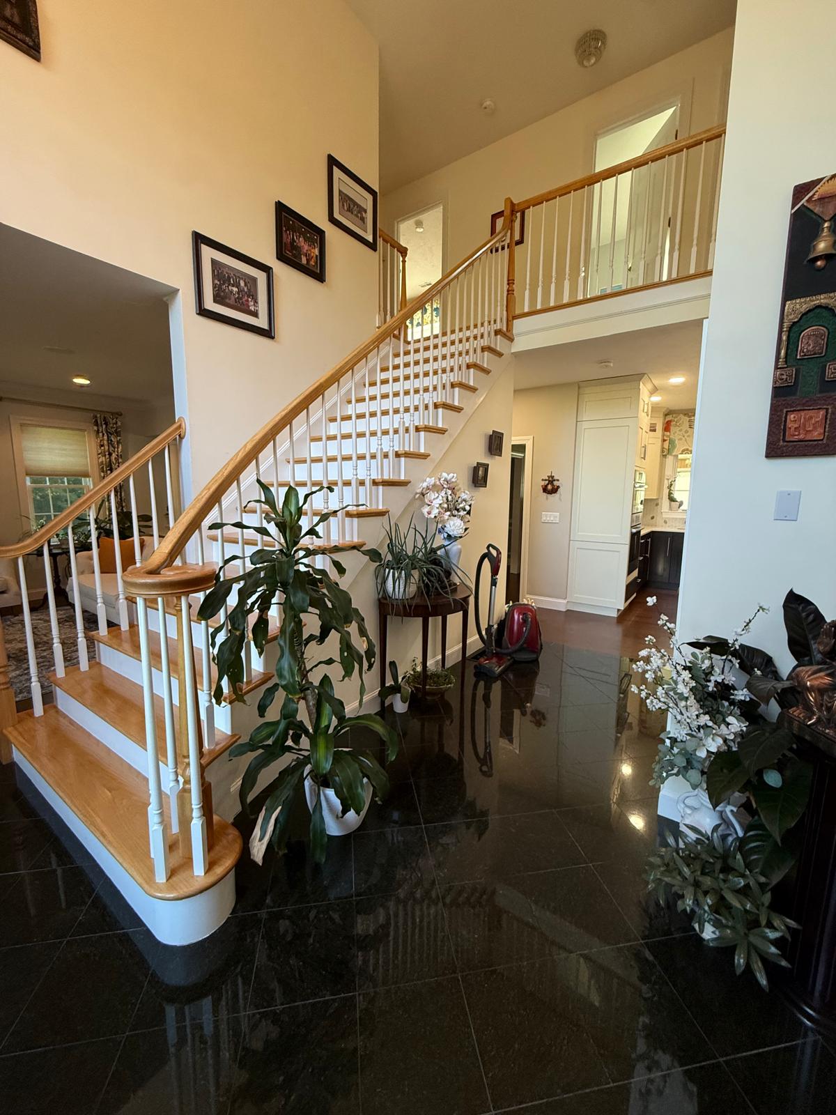 Space before professional cleaning service