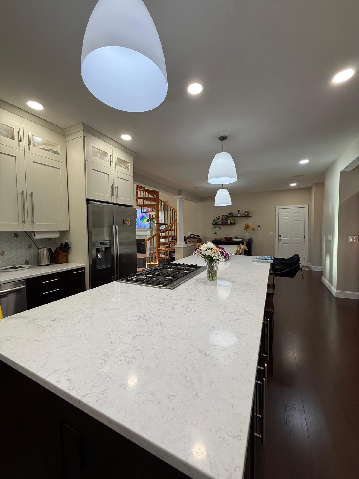 Space after professional cleaning service