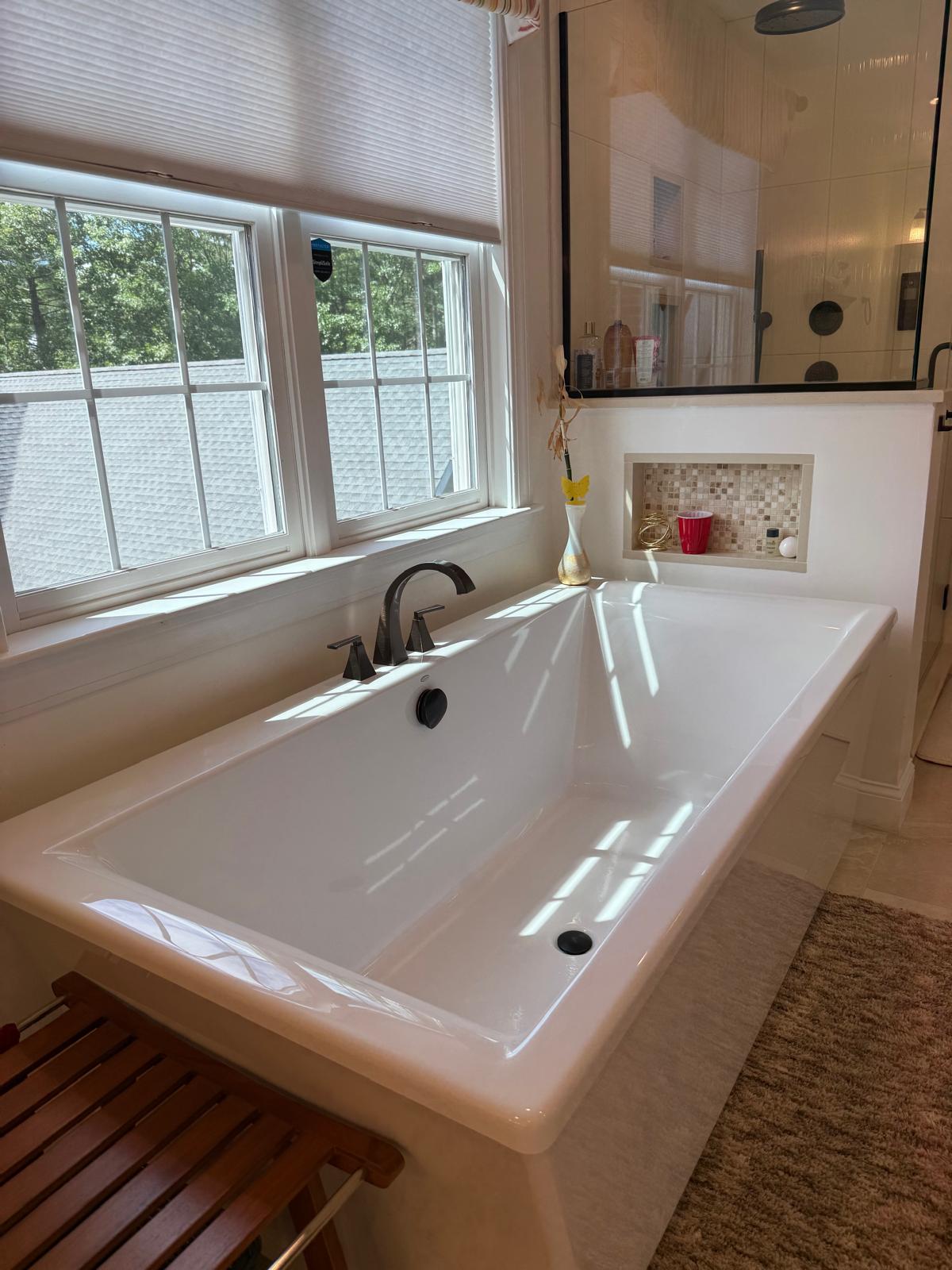 Space before professional cleaning service