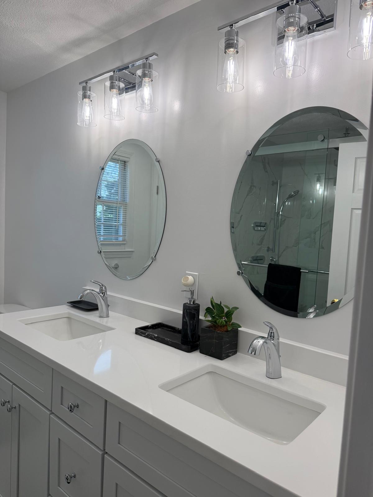 Space after professional cleaning service