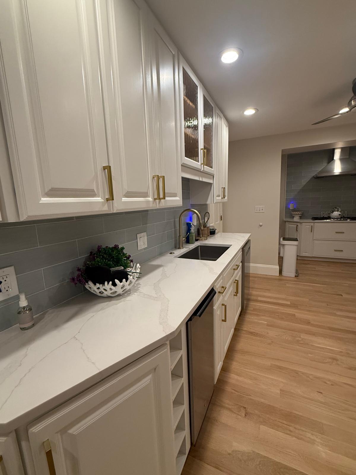 Space after professional cleaning service