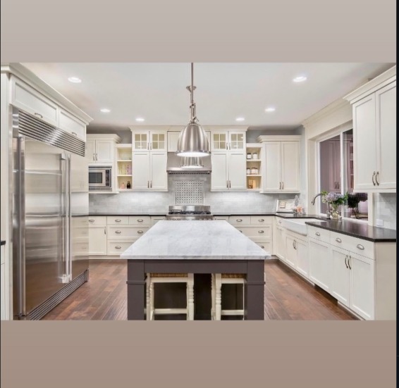 Space after professional cleaning service